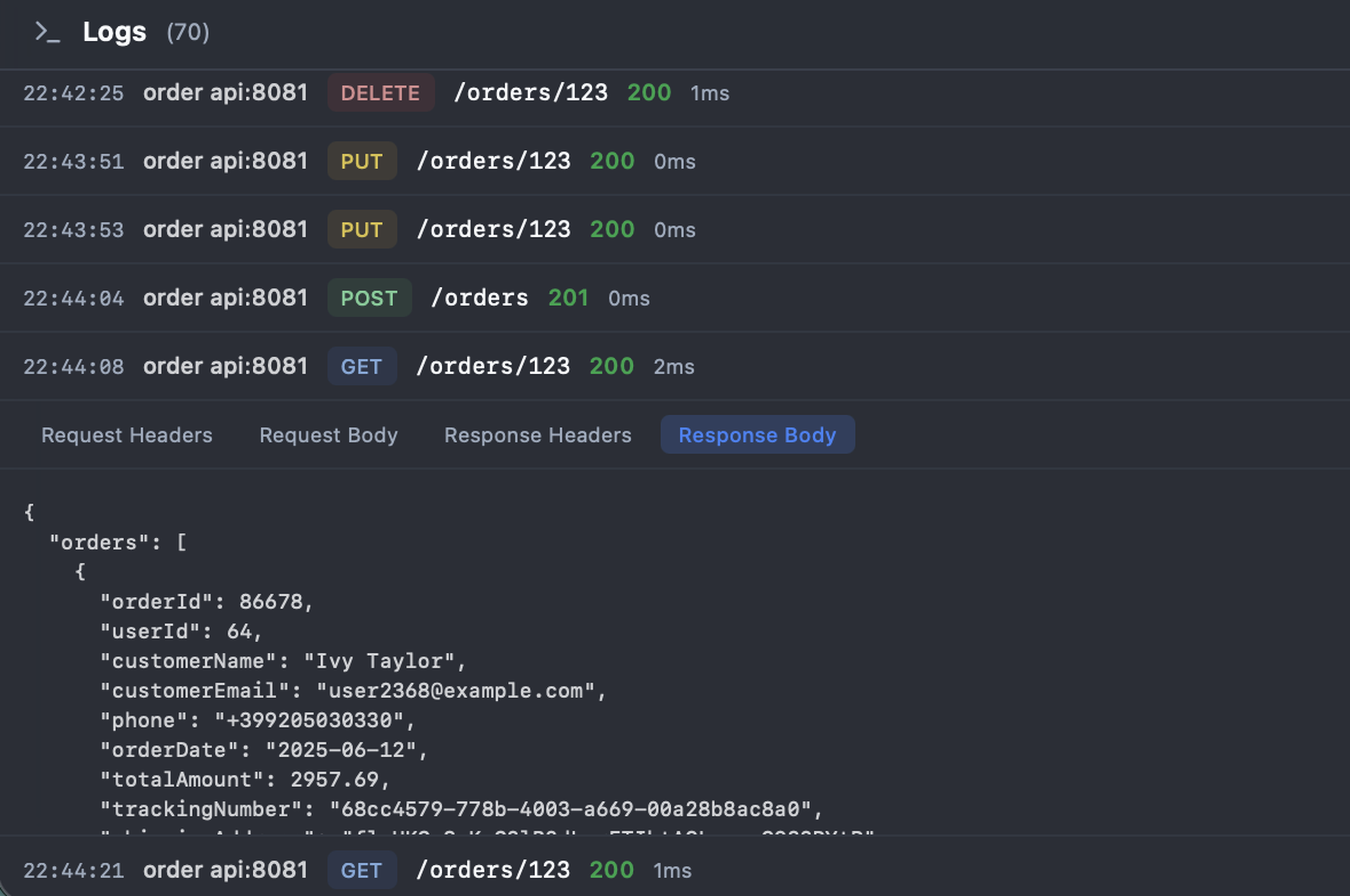 Real-Time Monitoring